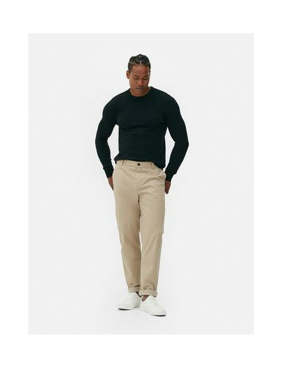 Pantalon chino stretch coupe droite