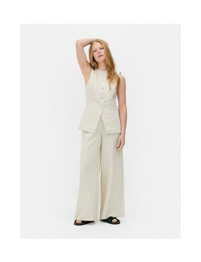 Gilet de costume en lin The Edit