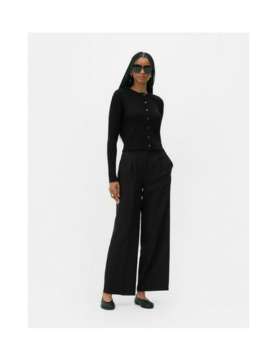 Gilet à finitions en dentelle