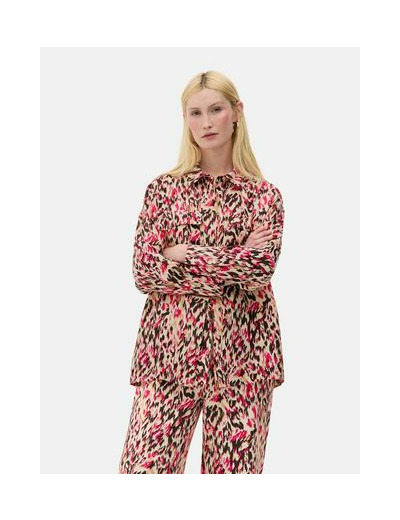 Chemise utilitaire à motif abstrait