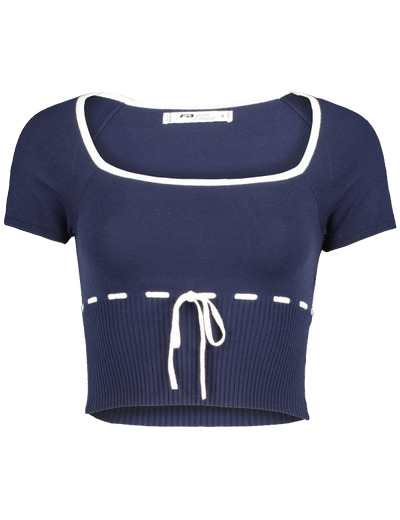 Pull à manches courtes