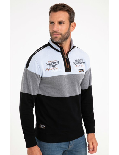 Polo col camionneur Badgy Rayé