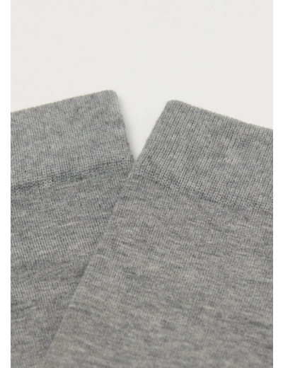 Chaussettes courtes en satin de coton