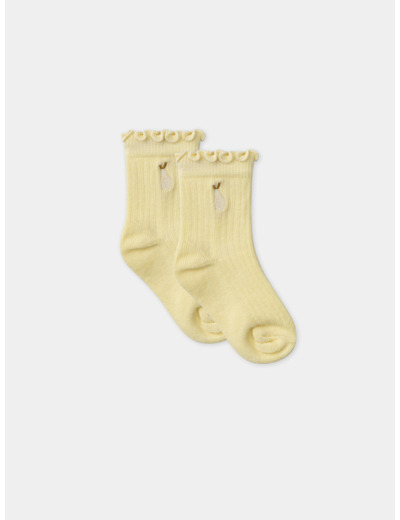 Chaussettes Jaune
