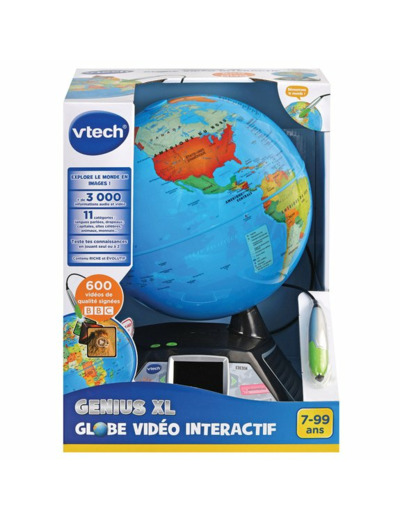 GENIUS XL : GLOBE VIDÉO INTERACTIF