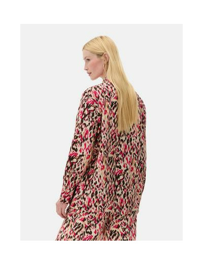 Chemise utilitaire à motif abstrait