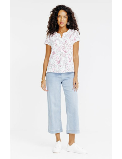 Tee-shirt imprimé manches courtes