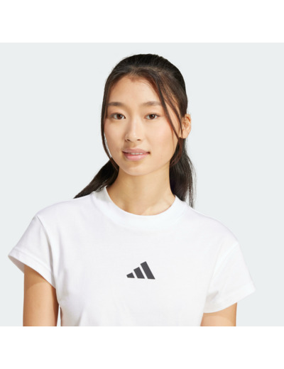 T-SHIRT ADIDAS FEMME BLANC
