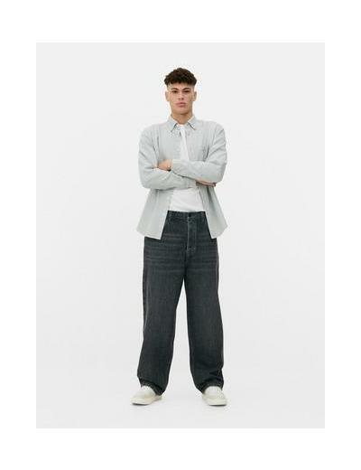 Jean baggy taille haute