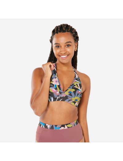 Haut de maillot de bain surf brassière Femme - Ana azalea