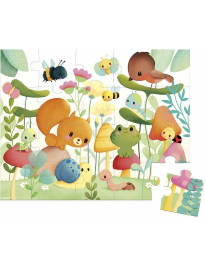 PUZZLE 20 PIÈCES LES COMPAGNONS DU JARDIN