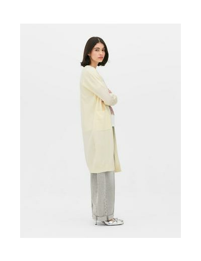 Gilet long bord à bord