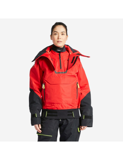 Vareuse de quart voile Offshore 900 Mixte rouge