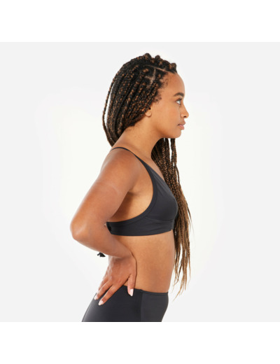 HAUT DE MAILLOT DE BAIN BRASSIÈRE AVEC DOUBLE RÉGLAGE DOS BEA NOIRE