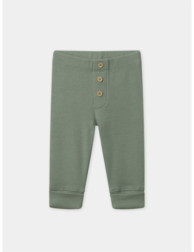 Legging vert sauge Bébé Garçon