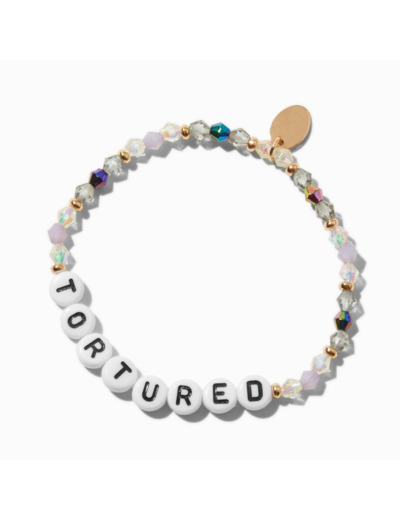 Bracelet élastique perlé « Tortured »