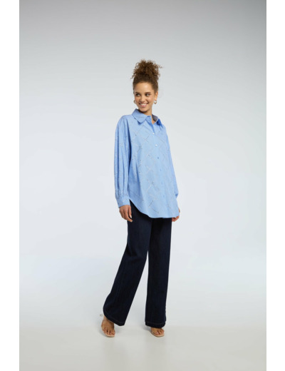 Blouse avec application