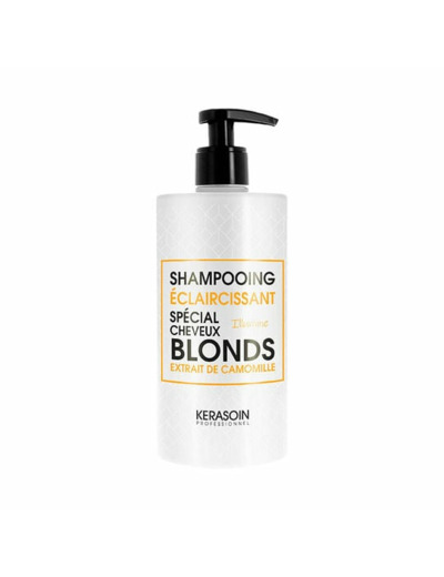 Shampooing éclaircissant spécial cheveux blonds
