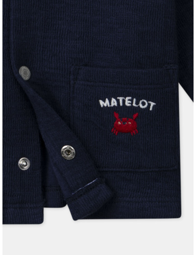 Cardigan en tubique