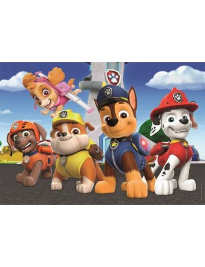 PUZZLE 2X60 PIÈCES SUPERCOLOR LA PAT' PATROUILLE