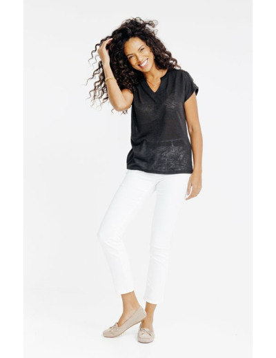 Tee-shirt uni manches courtes