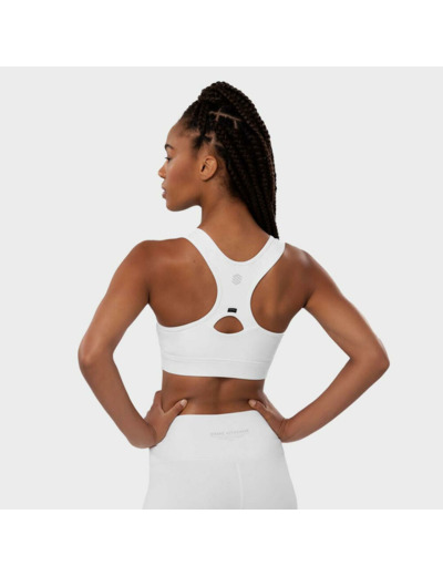 Brassière sport Fitness Femme Hit Blanc