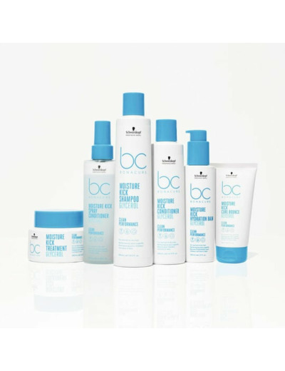 Shampooing hydratant cheveux normaux à secs ou bouclés BC Moisture Kick 500ml