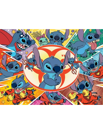 PUZZLE 100 PIÈCES XXL - UNIVERS STITCH