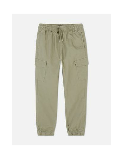 Pantalon cargo en coton majoritaire