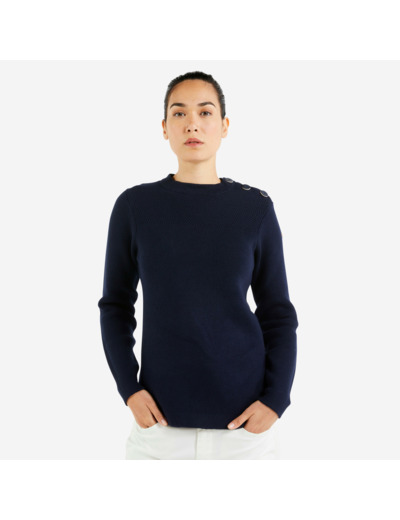 Pull marin Femme bleu marine