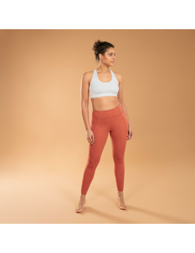 LEGGING YOGA DYNAMIQUE GALBANT MARRON