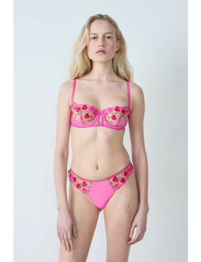 Soutien-gorge N.9 - Balconnet brodé