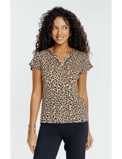 Tee-shirt imprimé manches courtes