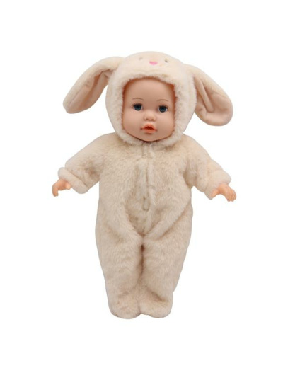 BÉBÉ LAPIN BEIGE - POUPON 35 CM