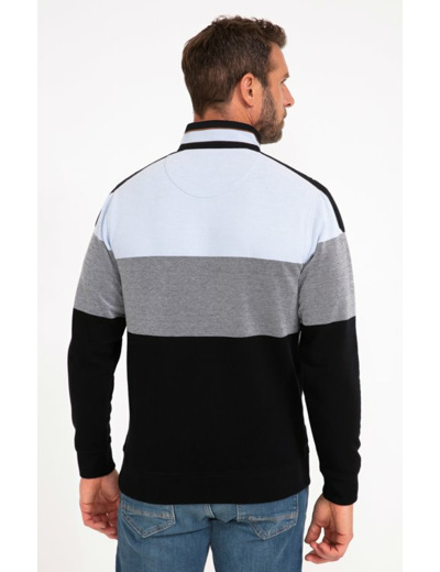 Polo col camionneur Badgy Rayé