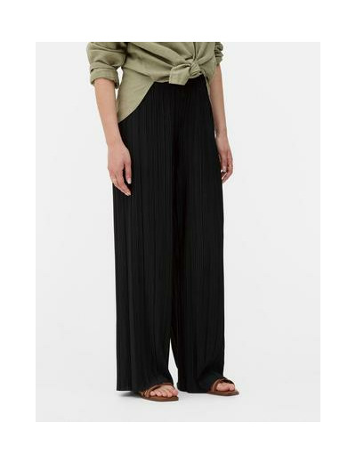 Pantalon large plissé