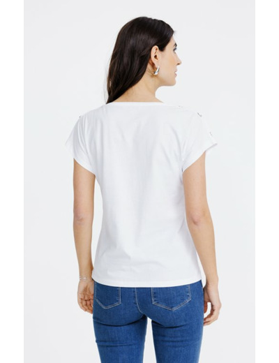 Tee-shirt imprimé manches courtes