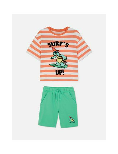 1,5–8 ans | Ensemble t-shirt et short à motif tortue
