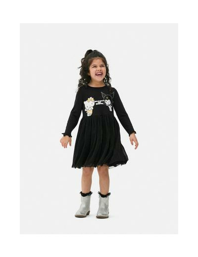 1,5-8 ans | Robe tutu à paillettes Hello Kitty et Kuromi