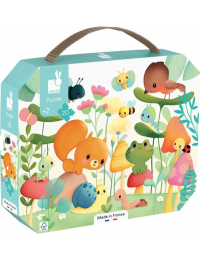 PUZZLE 20 PIÈCES LES COMPAGNONS DU JARDIN