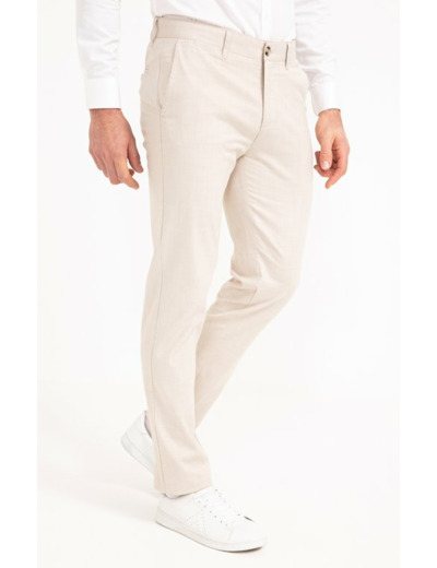 Pantalon chino Creamy