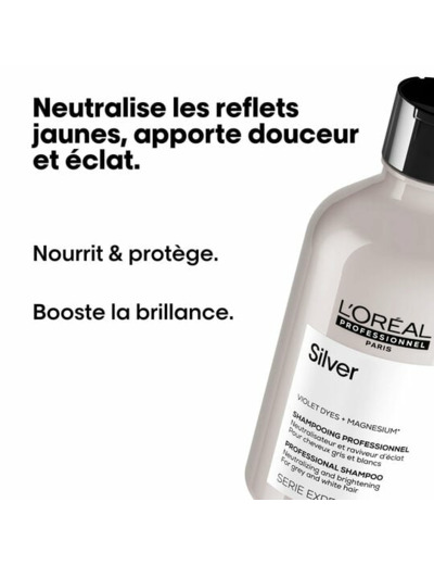 Shampooing déjaunissant Silver 500 ml