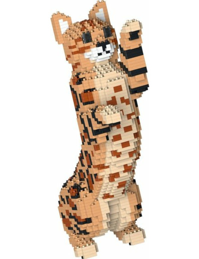 BENGAL 4 EN 1 BRUN BLOC DE CONSTRUCTION JEKCA