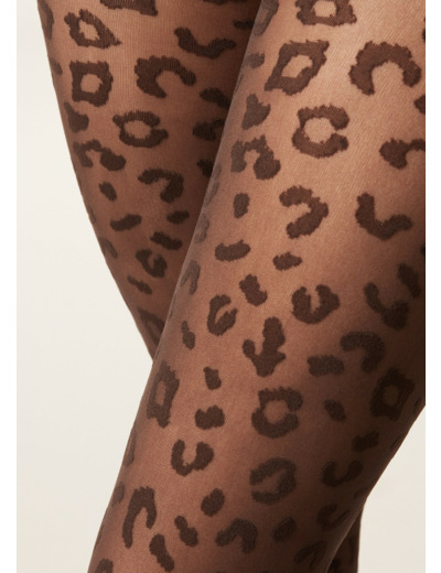 Collant 30 deniers à Motifs Animaliers