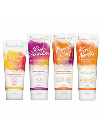 Rituel pour cheveux bouclés cuir chevelu sensible