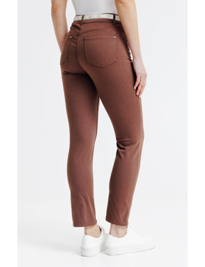 Pantacourt brodé lurex