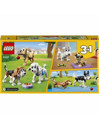 ADORABLES CHIENS 3 EN 1 LEGO CREATOR 31137