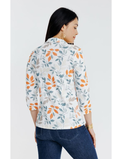 Tee-shirt avec boutons au col