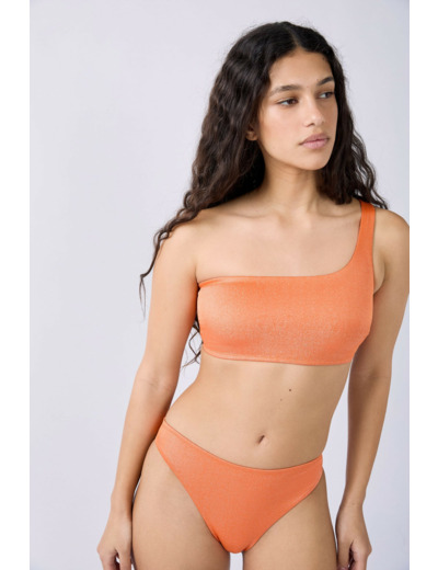 Brassière asymétrique haut de maillot de bain,Brassière asymétrique haut de maillot de bain;${refinementColor}