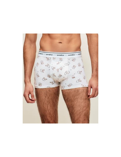 Boxer en coton motifs lapins